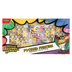Pokemon TCG Mega Evolution Ascended Heroes Focused Fighters Premium Box 2025 X2 - Image 2