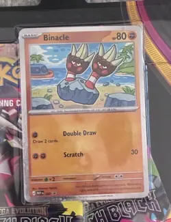 Pokemon TCG - Pitch Black Triple Blister Pack - Binacle Promo (Brand New/Sealed) - Image 3