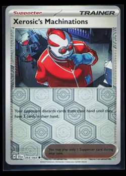 Pokemon Shrouded Fable Xerosic's Machinations 064/064 Uncommon Reverse Holo NM - Image 1