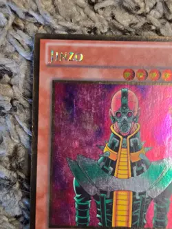 Jinzo PGLD-EN051 Gold Rare Premium Gold Yu-Gi-Oh 1st Edition Played - Image 5