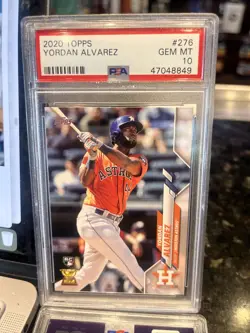 2020 Topps Yordan Alvarez RC PSA 10 #276 GEM MINT - Image 1