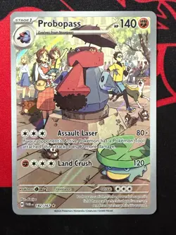 Pokemon Card Probopass 182/167 Twilight Masquerade Near Mint - Image 1