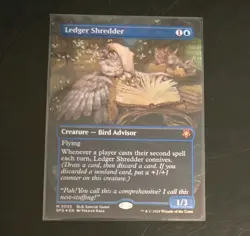 Ledger Shredder (Borderless) Special Guests Foil LP Bloomburrow - Image 1