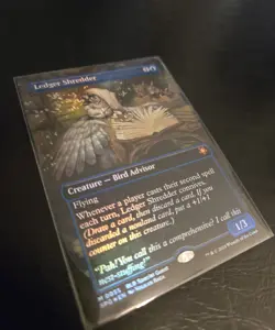 Ledger Shredder (Borderless) Special Guests Foil LP Bloomburrow - Image 2