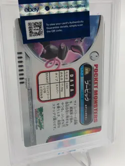 POKEMON 2005 ZUKAN Trading Card GRUMPIG #315 RARE LOW POP graded PSA GEM MINT 10 - Image 5