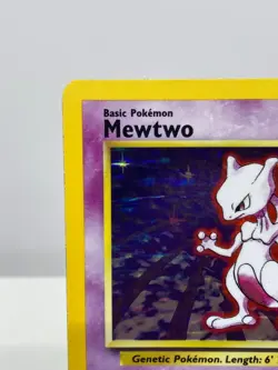 Mewtwo 10/102 Base Set Holo Unlimited Pokemon Card English AU Seller - Image 4