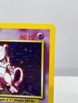 Mewtwo 10/102 Base Set Holo Unlimited Pokemon Card English AU Seller - Image 5