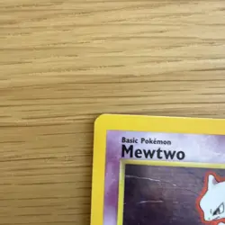 Pokemon Mewtwo Holo 10/102 Base Set Unlimited Holographic Vintage Pokemon Card - Image 4