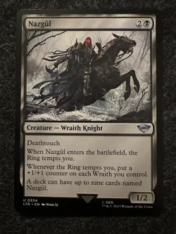 Nazgul - MTG LTR 0334 U Regular NM - Image 1
