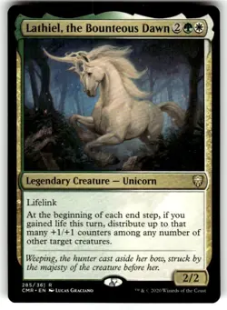 Commander Legends Magic: The Gathering Lathiel, the Bounteous Dawn MTG - Image 1