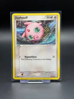 Jigglypuff 53/100 EX Crystal Guardians LP Pokemon Card TCG Vintage 2006 - Image 1