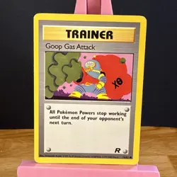 Goop Gas Attack 78/82 - Pokemon TCG Team Rocket WOTC Set LP - Image 1