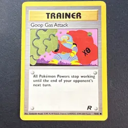 Goop Gas Attack 78/82 - Pokemon TCG Team Rocket WOTC Set LP - Image 3