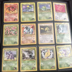 Pokemon Gym Challenge near Complete Non-Holo Set #21-132 WOTC 2000 LP - Image 3