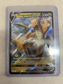 Pokemon TCG Dragonite V Pokemon GO 049/078 Holo Ultra Rare - Image 1