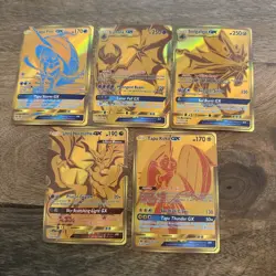Pokemon Hidden Fates Lot Foil Shinny Halo Tapu Fini +Koko Lunala Solgale more - Image 1