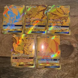 Pokemon Hidden Fates Lot Foil Shinny Halo Tapu Fini +Koko Lunala Solgale more - Image 2