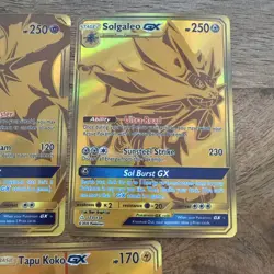 Pokemon Hidden Fates Lot Foil Shinny Halo Tapu Fini +Koko Lunala Solgale more - Image 5