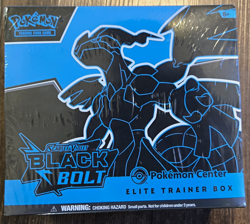 Pokemon TCG Scarlet & Violet—Black Bolt POKEMON CENTER Elite Trainer Box - Image 1