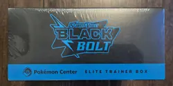 Pokemon TCG Scarlet & Violet—Black Bolt POKEMON CENTER Elite Trainer Box - Image 5