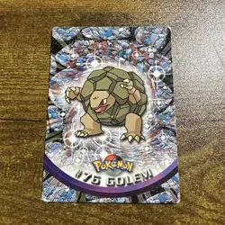 Topps Pokemon TCG Golem #76 TV Animation Edition Rare Blue Logo MP - Image 2
