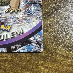 Topps Pokemon TCG Golem #76 TV Animation Edition Rare Blue Logo MP - Image 4