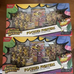 Pokemon TCG Ascended Heroes Focused Fighters Premium Collection Brand New Sealed - Image 1