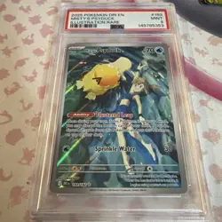 2025 POKEMON DRI EN-DESTINED RIVALS ILLUSTRATION RARE #193 MISTY'S PSYDUCK PSA 9 - Image 2