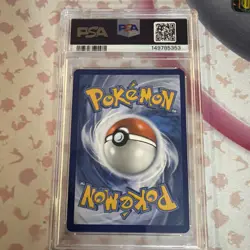 2025 POKEMON DRI EN-DESTINED RIVALS ILLUSTRATION RARE #193 MISTY'S PSYDUCK PSA 9 - Image 3