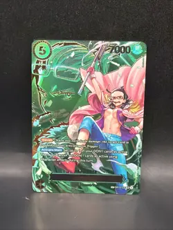 One Piece TCG Smoker OP10-030 SP Alt Art Carrying On His Will English - Image 1