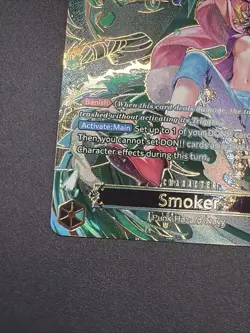 One Piece TCG Smoker OP10-030 SP Alt Art Carrying On His Will English - Image 5