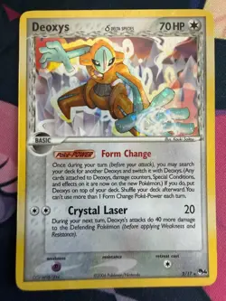Deoxys (Original Forme) - (Delta Species) 2/17 POP Series 4 Holo - WOW!!! - Image 1