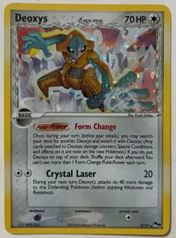 Deoxys 2/17 (Delta Species) - POP Series 4 - Holo Pokemon Card - Image 1
