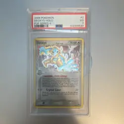 Nintendo Pokemon TCG Deoxys Delta Species POP Series 4 Holo #2/17 PSA 3 - Image 1