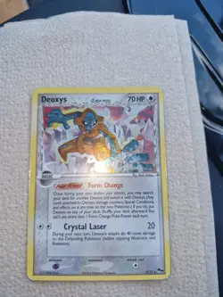 Deoxys 2/17 Pokemon Promo Card Pop Series 4 Cosmic Holo Delta Species - Image 1