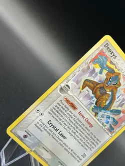 Pokemon 2006 Deoxys Card Delta Species 2/17 Pop Series 4 Holo LP Hand Swirl - Image 2