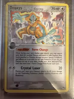 Deoxys Delta Species Holo PSUPER Rare 2/17 Pop Series 4 PSA 5 - Image 2