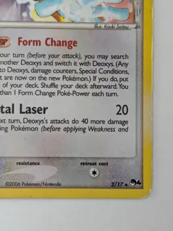 Deoxys (Delta Species) 2/17 POP Series 4 Holo LP - Image 5