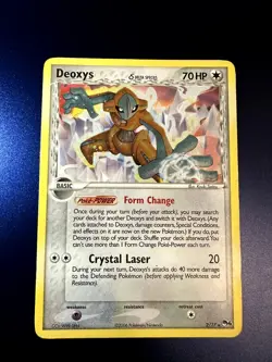 Deoxys (Delta Species) 2/17 POP Series 4 Holo, 2006 - Excellent - Image 1