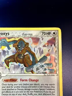Deoxys (Delta Species) 2/17 POP Series 4 Holo, 2006 - Excellent - Image 4