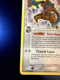 Deoxys (Delta Species) 2/17 POP Series 4 Holo, 2006 - Excellent - Image 5