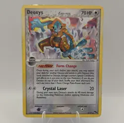 Pokemon Deoxys 2/17 POP Series 4 Delta Species Holo Rare 70HP Basic EN - Image 1