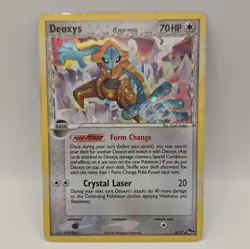 Pokemon Deoxys 2/17 POP Series 4 Delta Species Holo Rare 70HP Basic EN - Image 2