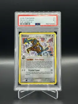 Deoxys (Delta Species) 2/17 POP Series 4 Holo PSA 5 - Image 2