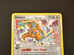 Pokemon Deoxys 2/17 POP Series 4 Holo Delta Species LP EX Era Rare - Image 3