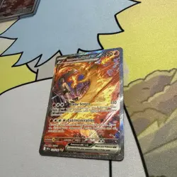 Team Rocket's Moltres ex - 229/182 - Destined Rivals - SIR - NM - Pokemon TCG - Image 1