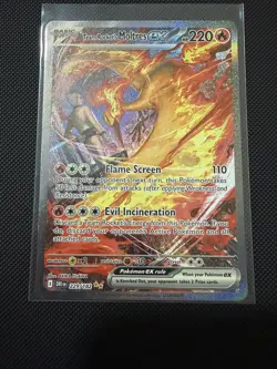 Team Rocket's Moltres ex - 229/182 - Destined Rivals - SIR - NM - Pokemon TCG - Image 1