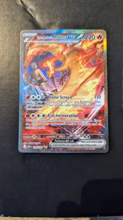 Team Rocket's Moltres ex - 229/182 - Destined Rivals - SIR - NM - Pokemon TCG - Image 1
