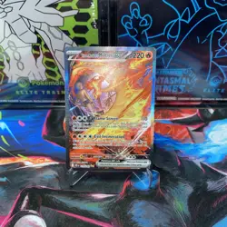Pokemon TCG Team Rocket's Moltres EX 229/182 Sir Destined Rivals 2025 NM - Image 1