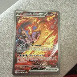 Pokemon TCG Team Rocket's Moltres ex (229/182) Destined Rivals SIR, NM/Mint - Image 1
